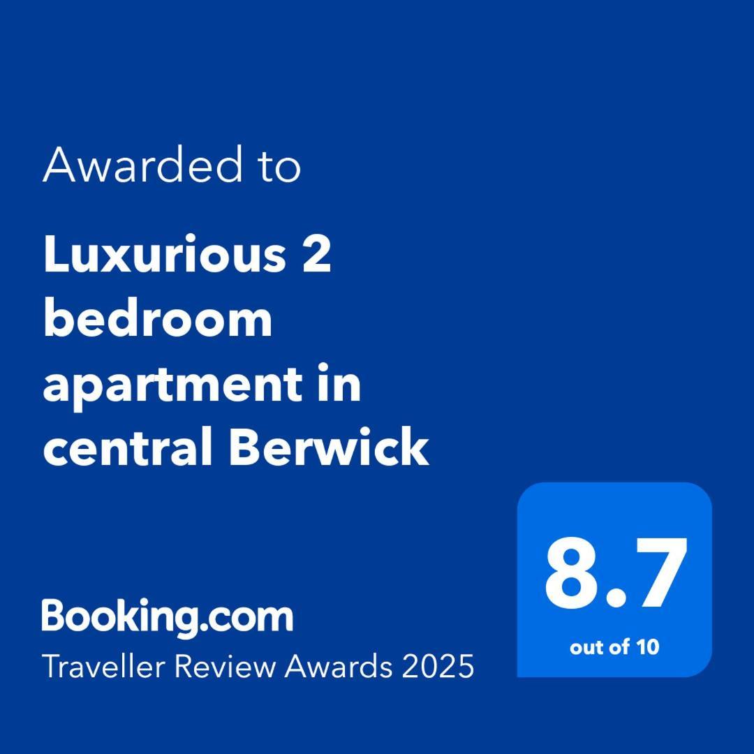 Luxurious 2 Bedroom Apartment In Central Berwick エクステリア 写真